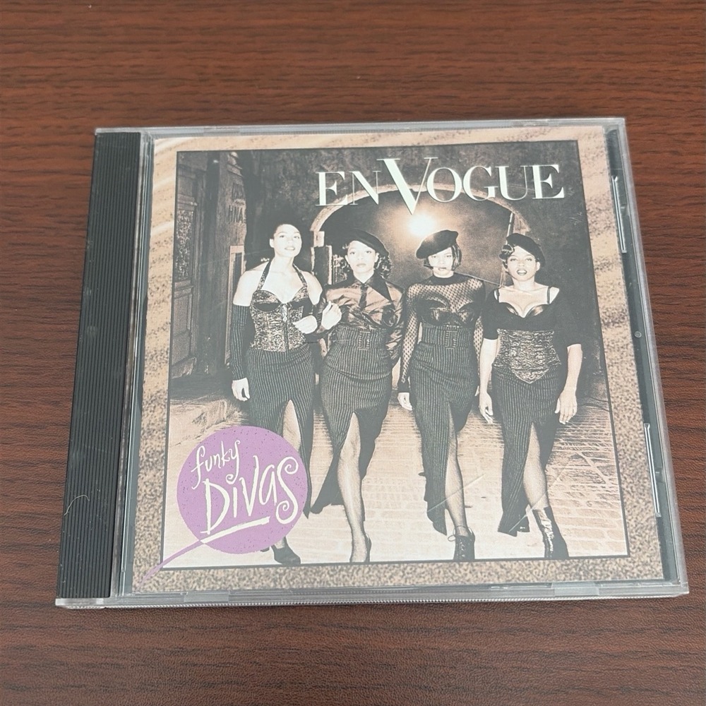 Funky Divas Audio CD By En Vogue Music Album 1992 East West Records